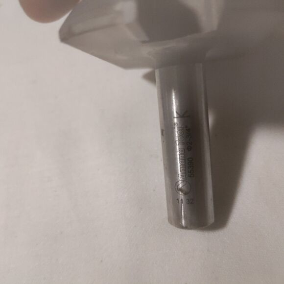 Amana Tool - 55390 Carbide Tipped Lock Miter 45 Deg x 2-11/16 Dia x 1-3/16 x 1/2 - Picture 3 of 6